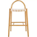 Rhyan Bar Stool - BST1204A - White/Natural - Safavieh