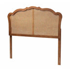 Testiera in Rattan Noce Cenere – King/Queen, 1–2 persone