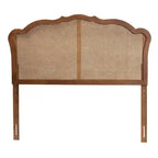 Testiera in Rattan Noce Cenere – King/Queen, 1–2 persone