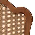 Testiera in Rattan Noce Cenere – King/Queen, 1–2 persone