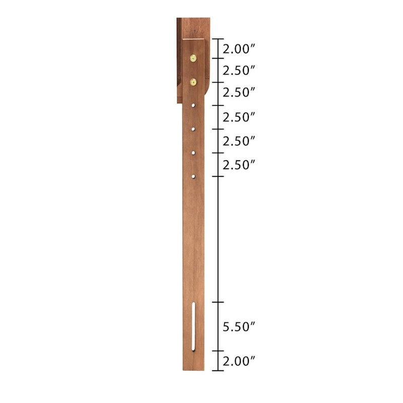 Testiera in Rattan Noce Cenere – King/Queen, 1–2 persone