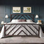 ChaletPosh Letto a piattaforma in metallo