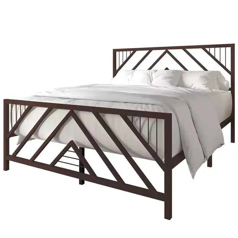 ChaletPosh Letto a piattaforma in metallo