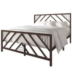 ChaletPosh Letto a piattaforma in metallo