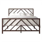 ChaletPosh Letto a piattaforma in metallo