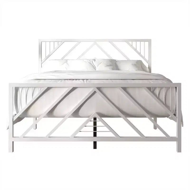 ChaletPosh Letto a piattaforma in metallo