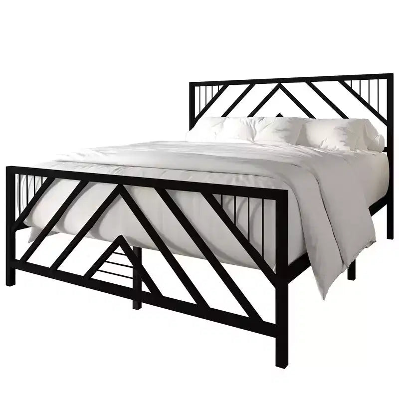ChaletPosh Letto a piattaforma in metallo