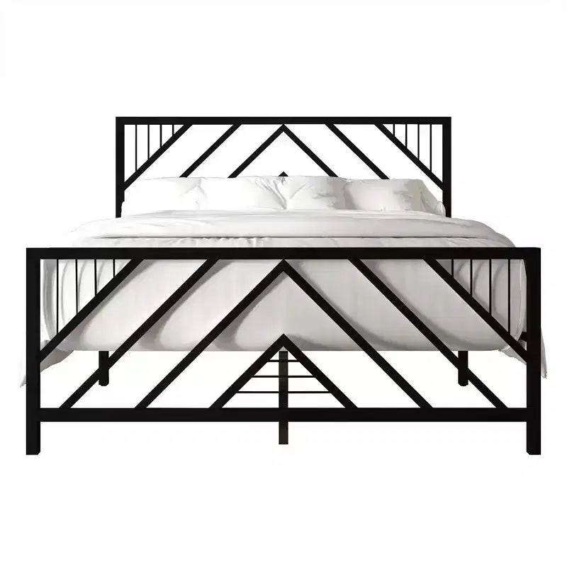 ChaletPosh Letto a piattaforma in metallo