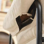 Hyleory Moore Poltrona Imbottita in Lana Agnello con Telaio in Metallo per Camera da Letto, Sala d'Attesa, Sala Lettura, Soggiorno (set da 2)
