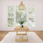 Tavolo da pranzo Plank+Beam 72 per 6 persone, in legno massello, stile classico rustico