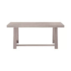Tavolo da pranzo Plank+Beam 72 per 6 persone, in legno massello, stile classico rustico