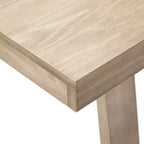 Tavolo da pranzo Plank+Beam 72 per 6 persone, in legno massello, stile classico rustico