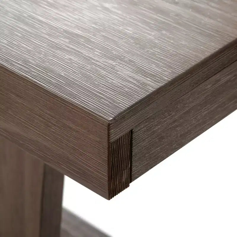 Tavolo da pranzo Plank+Beam 72 per 6 persone, in legno massello, stile classico rustico