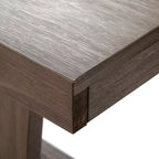 Tavolo da pranzo Plank+Beam 72 per 6 persone, in legno massello, stile classico rustico