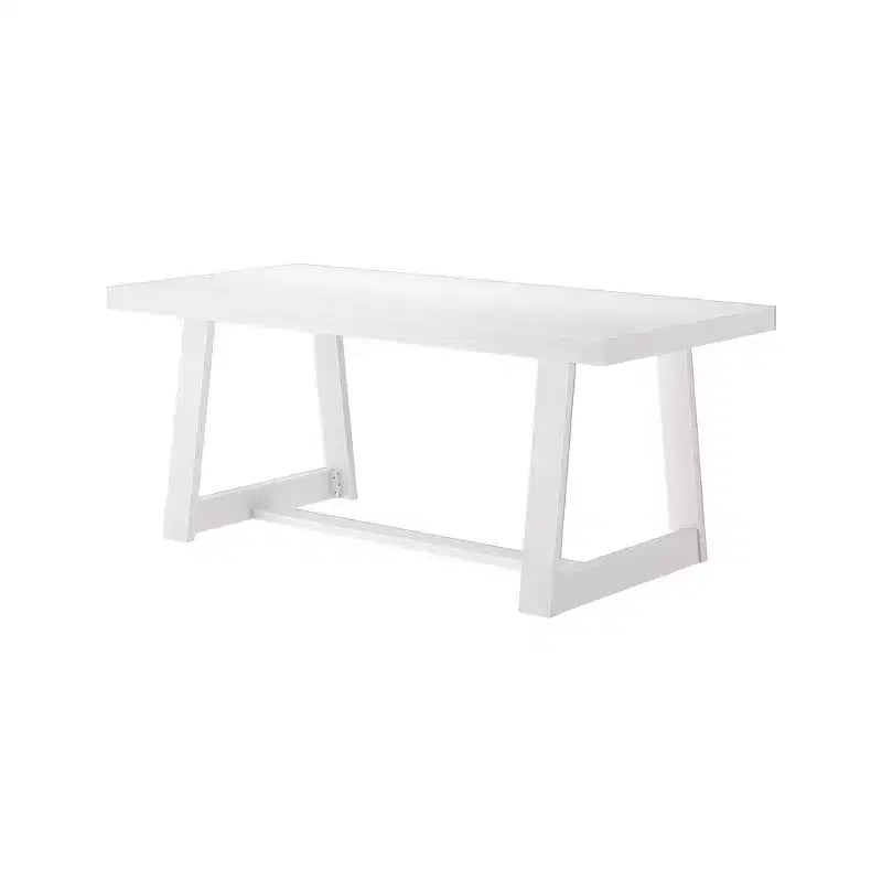 Tavolo da pranzo Plank+Beam 72 per 6 persone, in legno massello, stile classico rustico