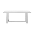 Tavolo da pranzo Plank+Beam 72 per 6 persone, in legno massello, stile classico rustico