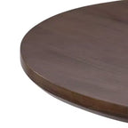 Plank+Beam Verso Tavolo da Pranzo Rotondo, Tavolo da Cucina e Sala da Pranzo in Legno Massello da 38