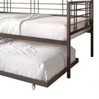 ChaletPosh Letto a giorno in metallo con letto estraibile