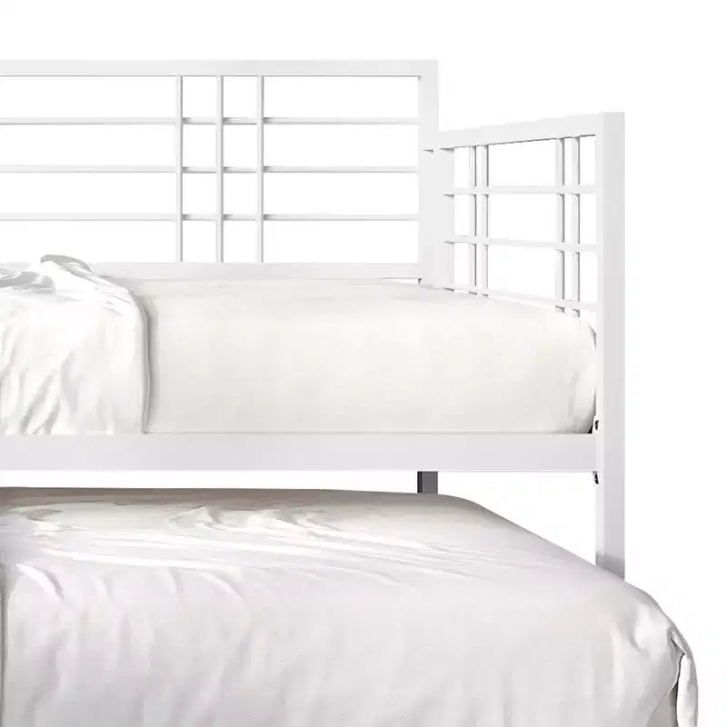 ChaletPosh Letto a giorno in metallo con letto estraibile