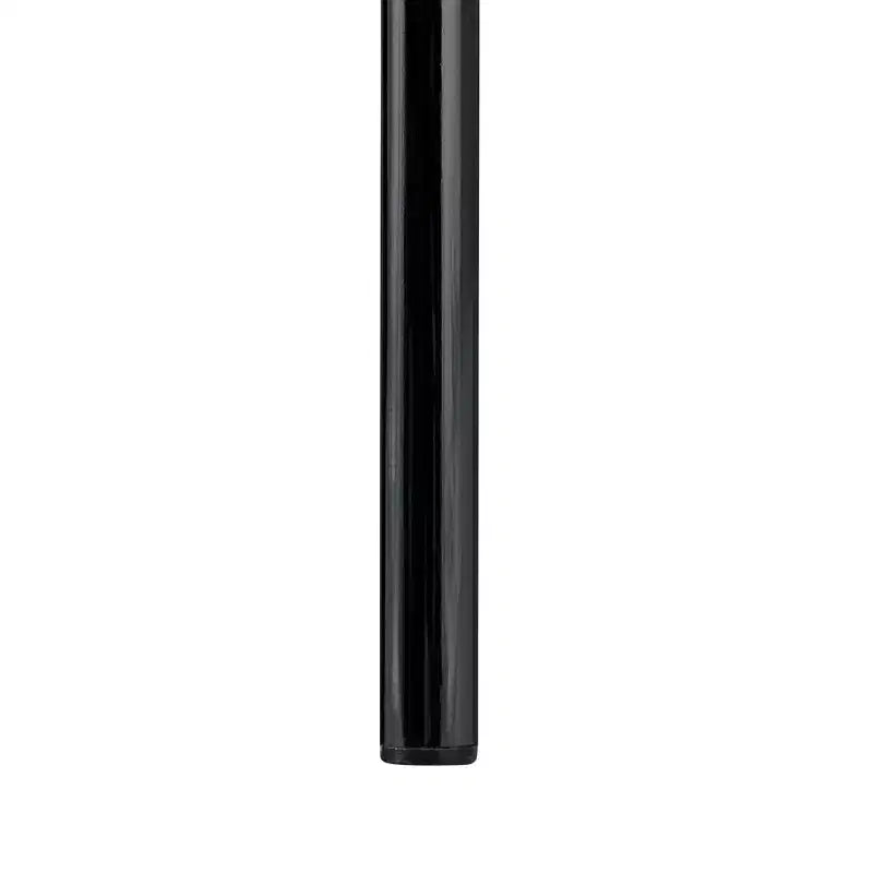 LeisureMod Astor Sedie da pranzo in plastica, set da 4, design a onde d'acqua con gambe in acciaio inossidabile nero, sedie moderne d'accento per cucina, sala da pranzo