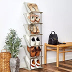 The Lakeside Collection Scarpiera Modulare Impilabile - 6 Pezzi -