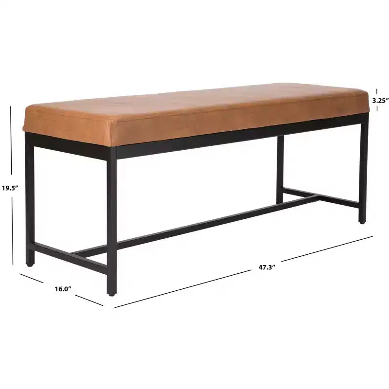 Panchina in similpelle Chase - BCH6204 - Safavieh