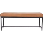 Chase Faux Leather Bench - BCH6204 - Safavieh