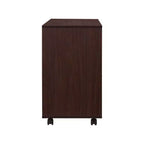 AndMakers Cassettiera per documenti a 3 cassetti larga 99 cm per ufficio domestico, cassettiera laterale mobile, supporto per stampante con ripiani a giorno