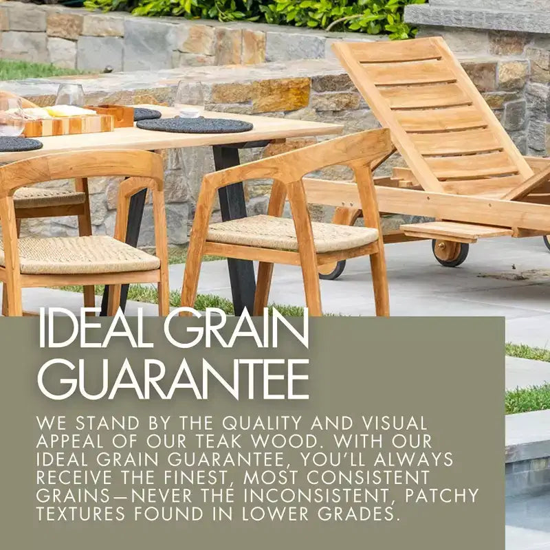 Nordic Teak 30 Panca curva da doccia e vasca da bagno con ripiano - Beige