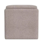 Pouf contenitore HomePop con coperchio a vassoio