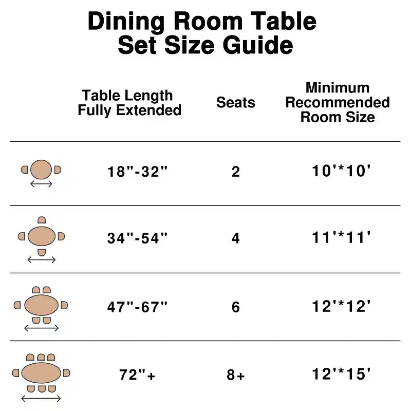Dovelina Tavolo da pranzo rotondo in legno, stile metà secolo, per 4 persone - Noce