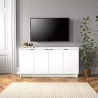 Prepac Simply Modern Madia Consolle a 4 Ante