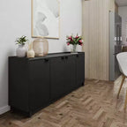 Prepac Simply Modern Madia Consolle a 4 Ante