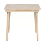 Stakmore Classic, tavolo da gioco pieghevole in legno massello con bordo dritto, telaio non verniciato