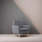 Sedia Mid-century Modern con telaio in legno resistente, poltrona per soggiorno, sedia da lettura con braccioli