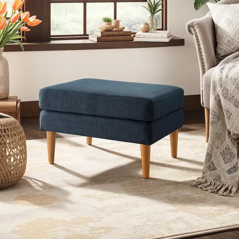 Marlow Mid Century Pouf