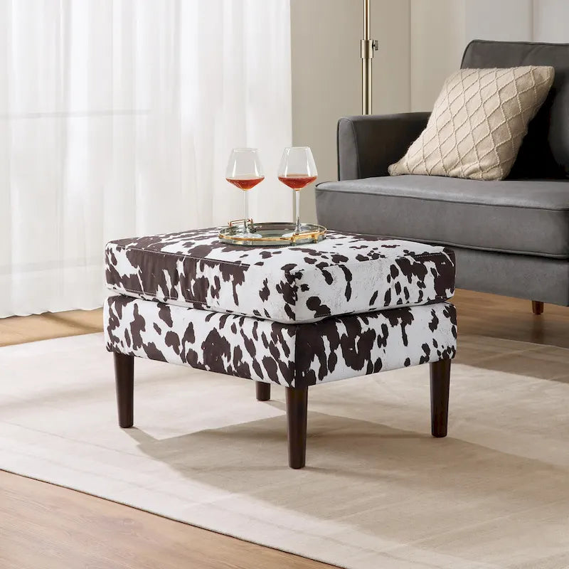 Marlow Mid Century Pouf