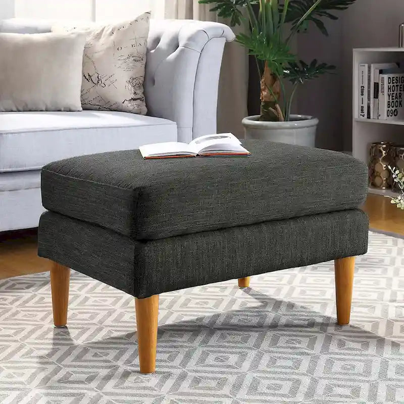 Marlow Mid Century Pouf