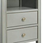 Comodino Comfort Pointe Winsley con 2 cassetti portaoggetti