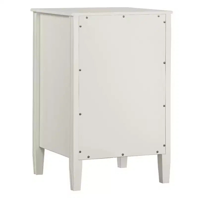 Comodino Comfort Pointe Winsley con 2 cassetti portaoggetti