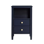 Comodino Comfort Pointe Winsley con 2 cassetti portaoggetti