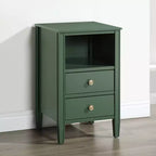 Comodino Comfort Pointe Winsley con 2 cassetti portaoggetti