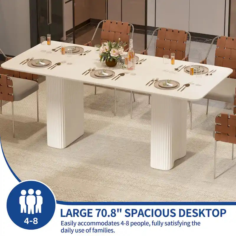 Tavolo da pranzo moderno per cucina e sala da pranzo