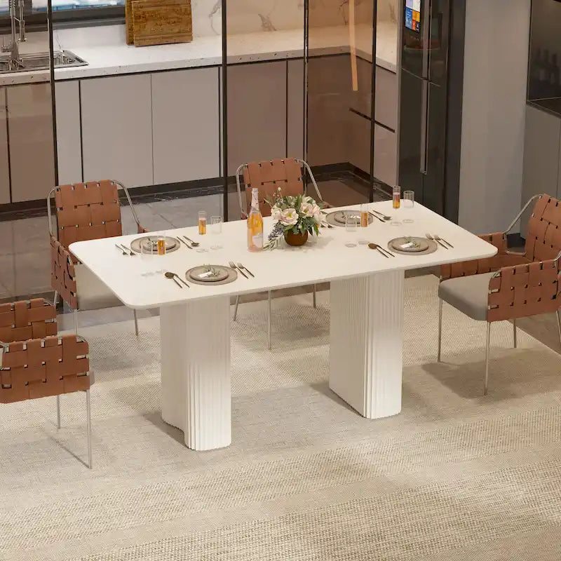 Tavolo da pranzo moderno per cucina e sala da pranzo