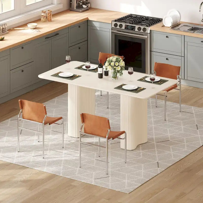Tavolo da pranzo moderno per cucina e sala da pranzo