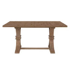 Christopher Knight Home Derring Set da Pranzo Espandibile da 7 Pezzi in Legno Rivestito Stile Rustico Francese