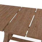 Christopher Knight Home Derring Set da Pranzo Espandibile da 7 Pezzi in Legno Rivestito Stile Rustico Francese