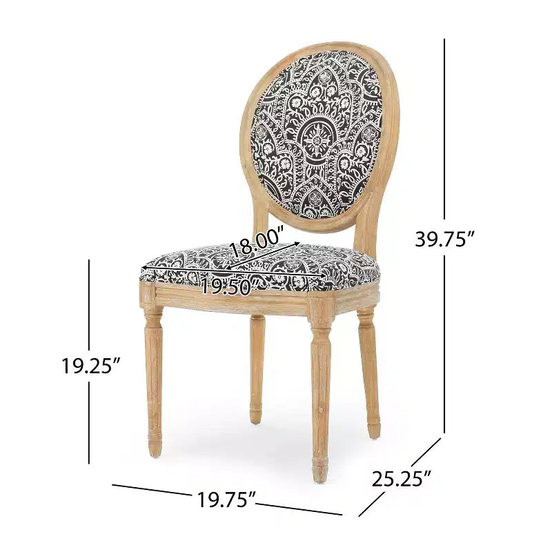 Christopher Knight Home Derring Set da Pranzo Espandibile da 7 Pezzi in Legno Rivestito Stile Rustico Francese