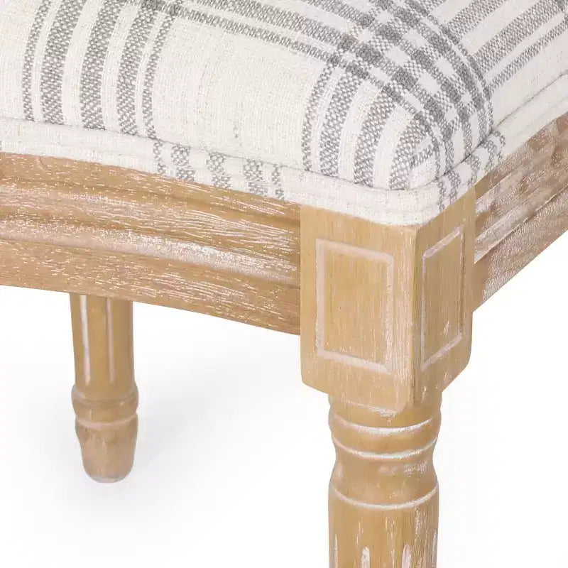 Christopher Knight Home Derring Set da Pranzo Espandibile da 7 Pezzi in Legno Rivestito Stile Rustico Francese