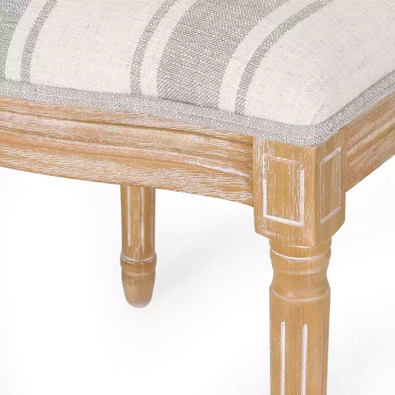 Christopher Knight Home Derring Set da Pranzo Espandibile da 7 Pezzi in Legno Rivestito Stile Rustico Francese